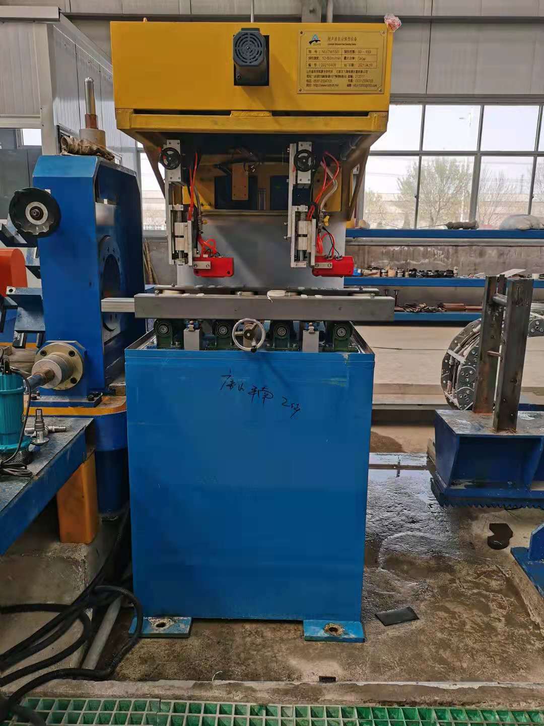 方管焊縫超聲波自動探傷設備